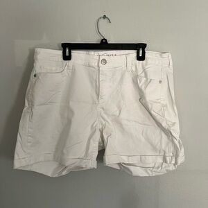 White Women's Shorts